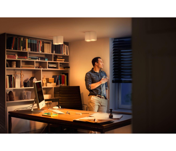 Philips Hue White ambiance Kinkiet Pillar podwójny (biały) - 726813 - zdjęcie 5